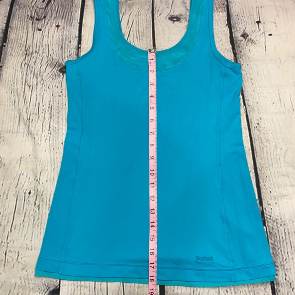 Reebok Blue Activewear Tank Top Size: XS - Picture 13 of 17